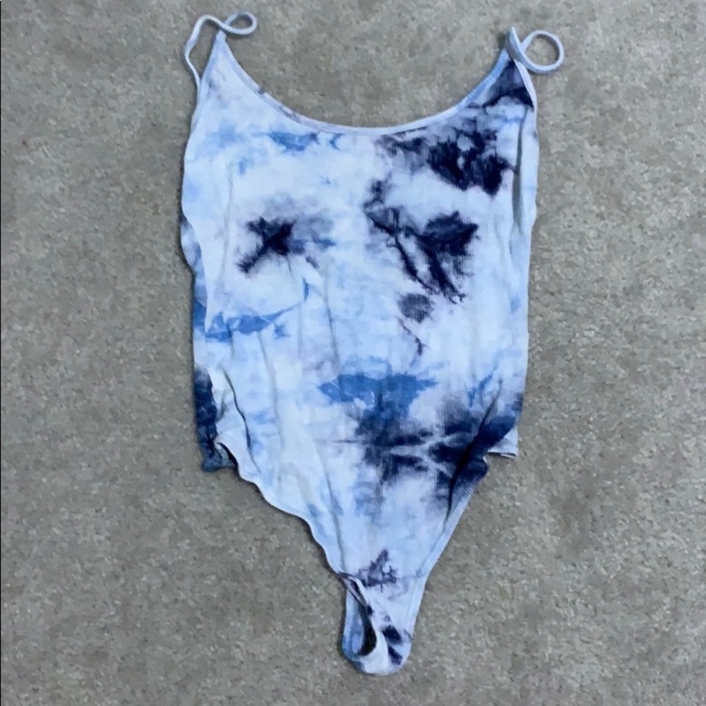Tie dye body suit